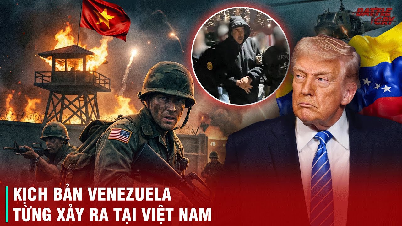 KỊCH BẢN VENEZUELA TỪNG XẢY RA TẠI VIỆT NAM NHƯNG MỸ ĐÃ THẤT BẠI THẢM HẠI TRƯỚC TÌNH BÁO VIỆT NAM