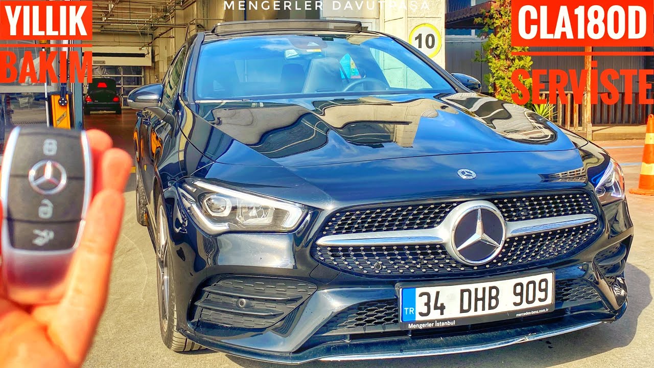 MERCEDES BENZ CLA YETKİLİ SERVİSE GÖTÜRDÜM | NELER OLDU? | G63 AMG EGZOZU | MENGERLER DAVUTPAŞA