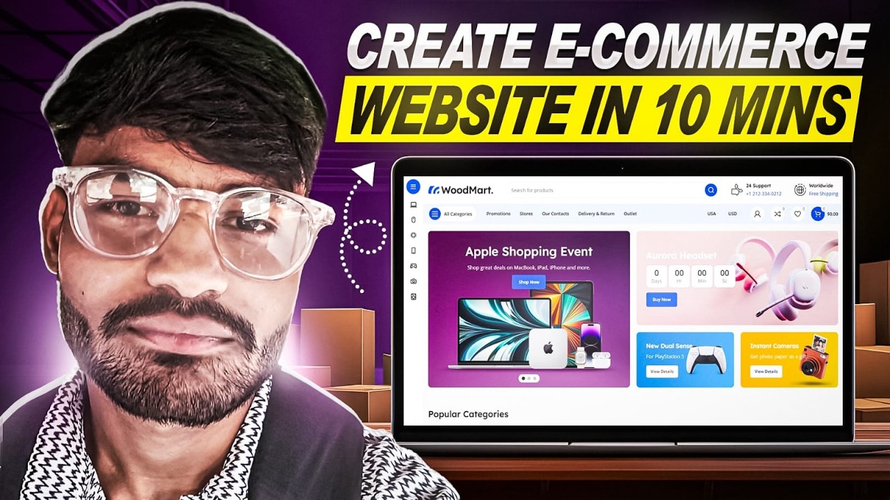 How to Create an E-Commerce Website in WordPress (Step by Step Tutorial for Beginners 2025) 🔥