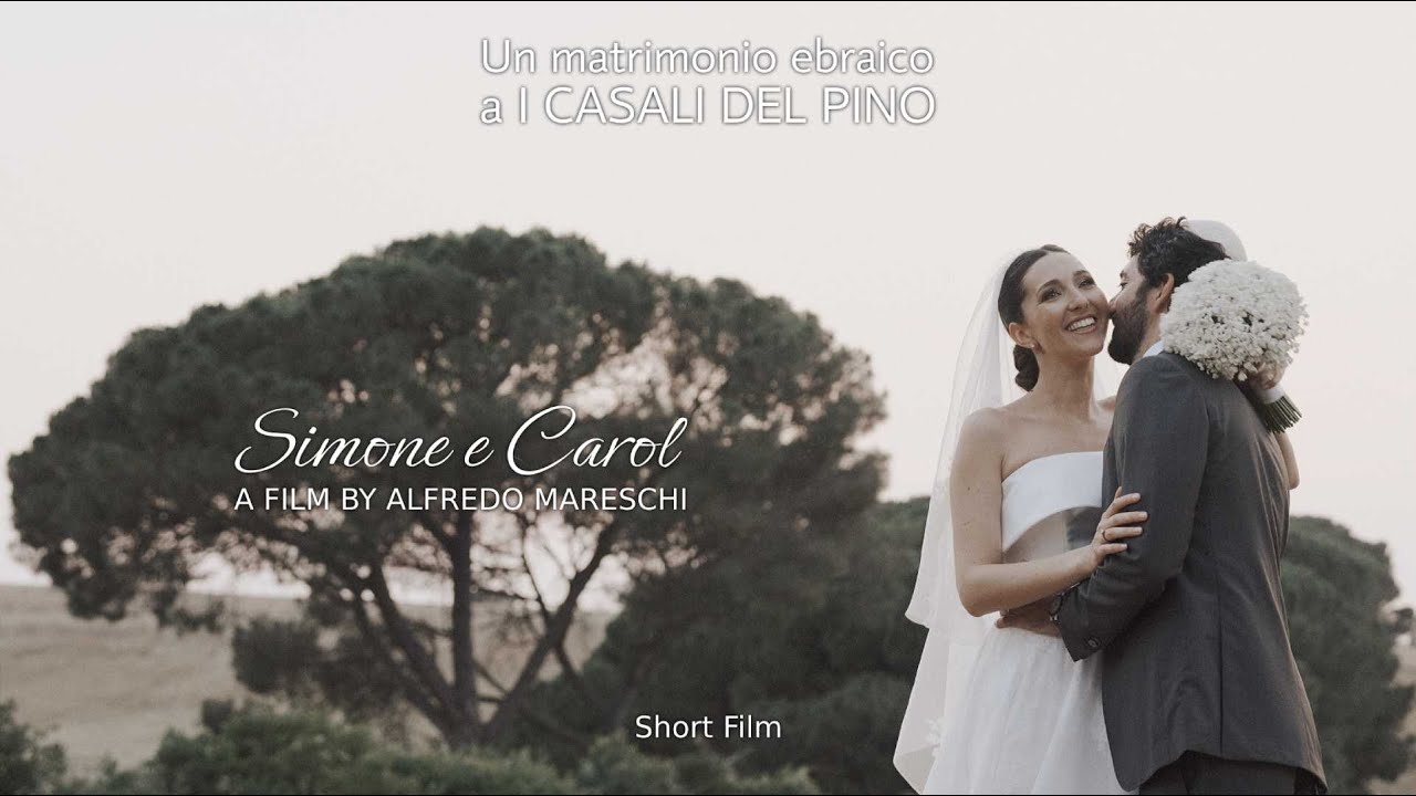 Jewish Wedding in Rome at I Casali del Pino | S+C | Wedding Videographer Alfredo Mareschi