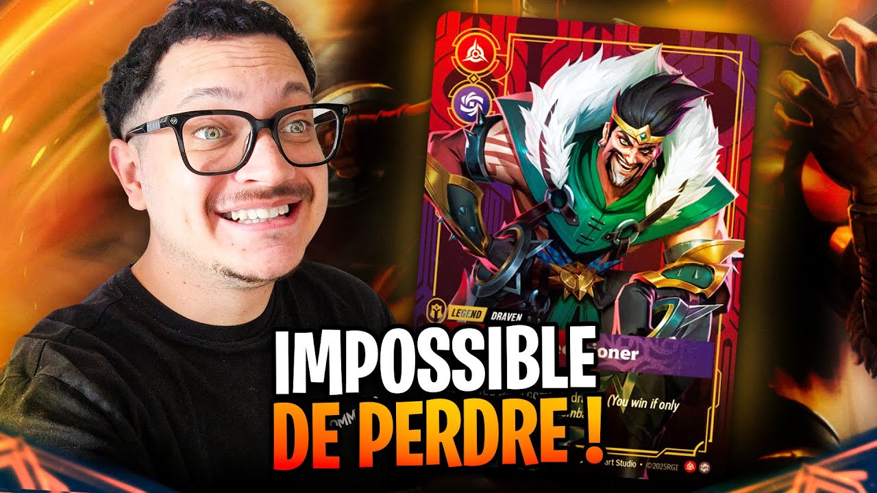 IMPOSSIBLE DE PERDRE AVEC DRAVEN MIRACLE !! Draven vs Volibear Gameplay Riftbound