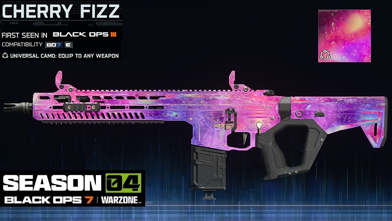 How To Unlock New Cherry Fizz Secret Camo In Black Ops 7 & Warzone