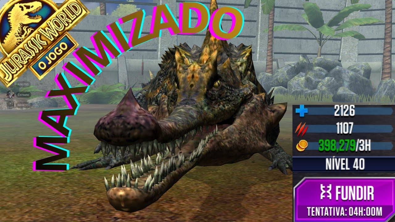 Coloquei o Gryposuchus no NV40!!! JWTG#30