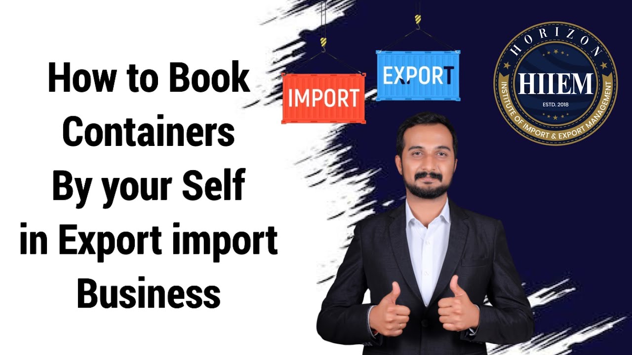 How to Book Container by Exporter | How to Book Container by self in Export By Sagar Agravat