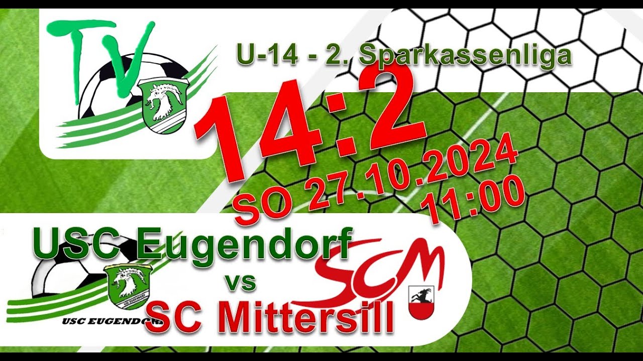 2024 10 27 USC Eugendorf U14 vs SC Mittersill - Torszenen