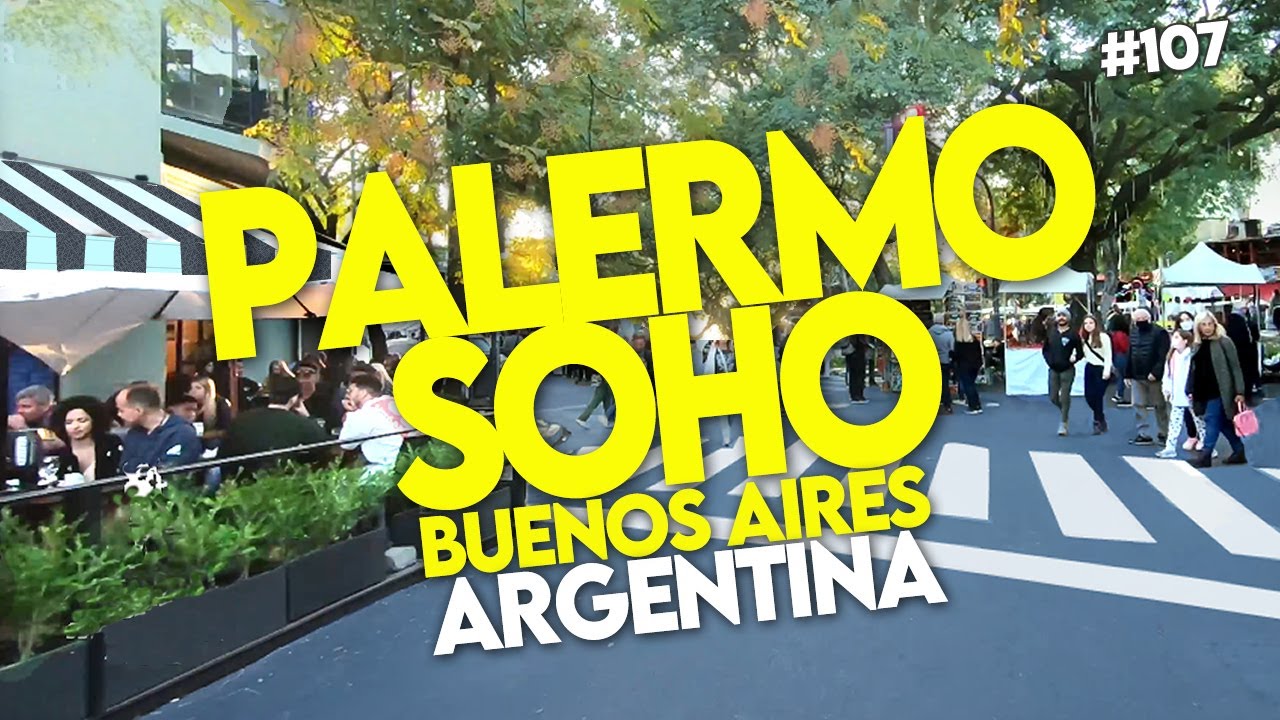 🔴 PALERMO SOHO Buenos Aires- TODO PALERMO la gente, Feria, Tiendas, Palermo /A feira, lojas ea gente