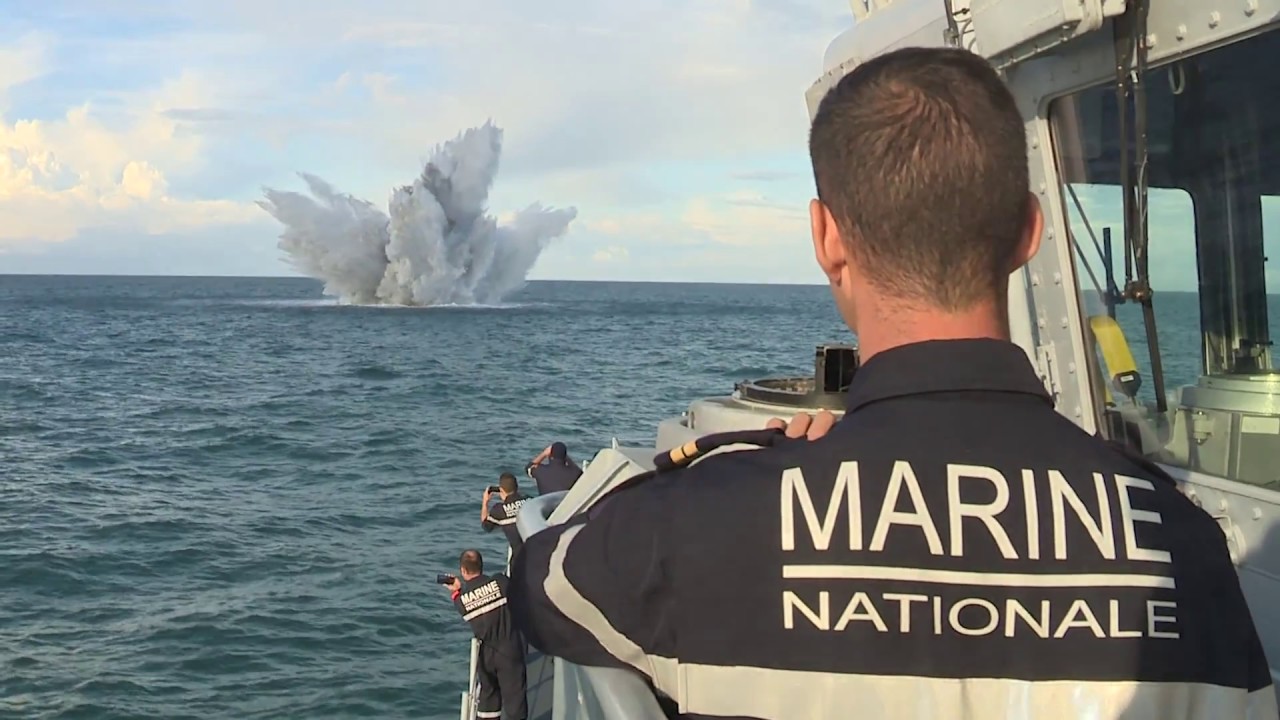 CHASSE AUX MINES A BORD DU CMT CEPHEE