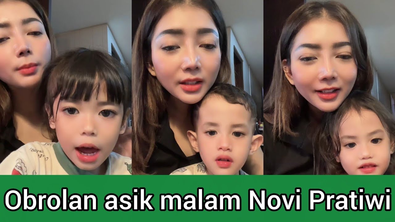 Novi Pratiwi absen anah-anak asuhnya baca doa tidur