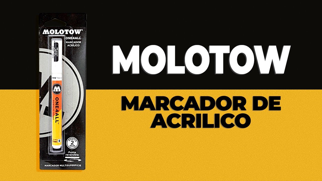 Marcador Acrilico Molotow para el Dibujo mas tip