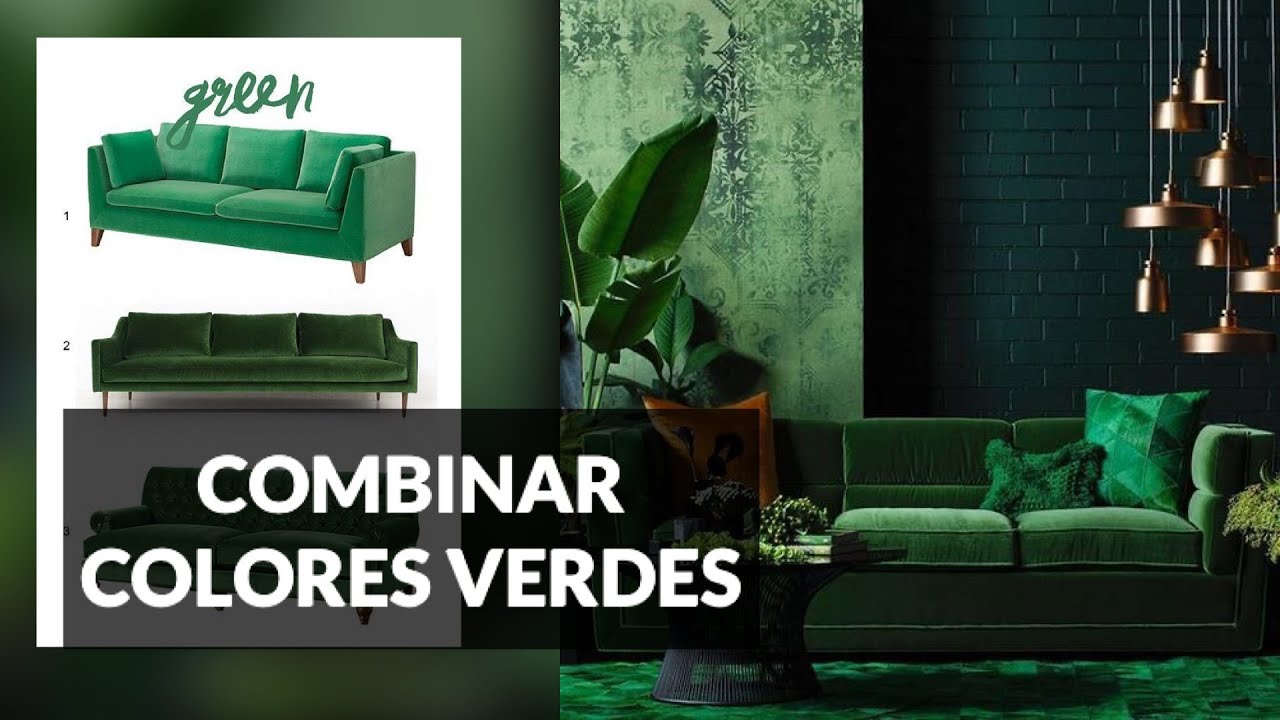 👩‍🎓 Cómo Combinar Colores Verdes en Esquema Monocromático | Triádico y Complementario