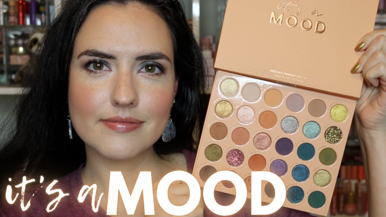 NEW ColourPop IT'S A MOOD Mega Palette | Swatches, Comparisons, Tutorial + Review