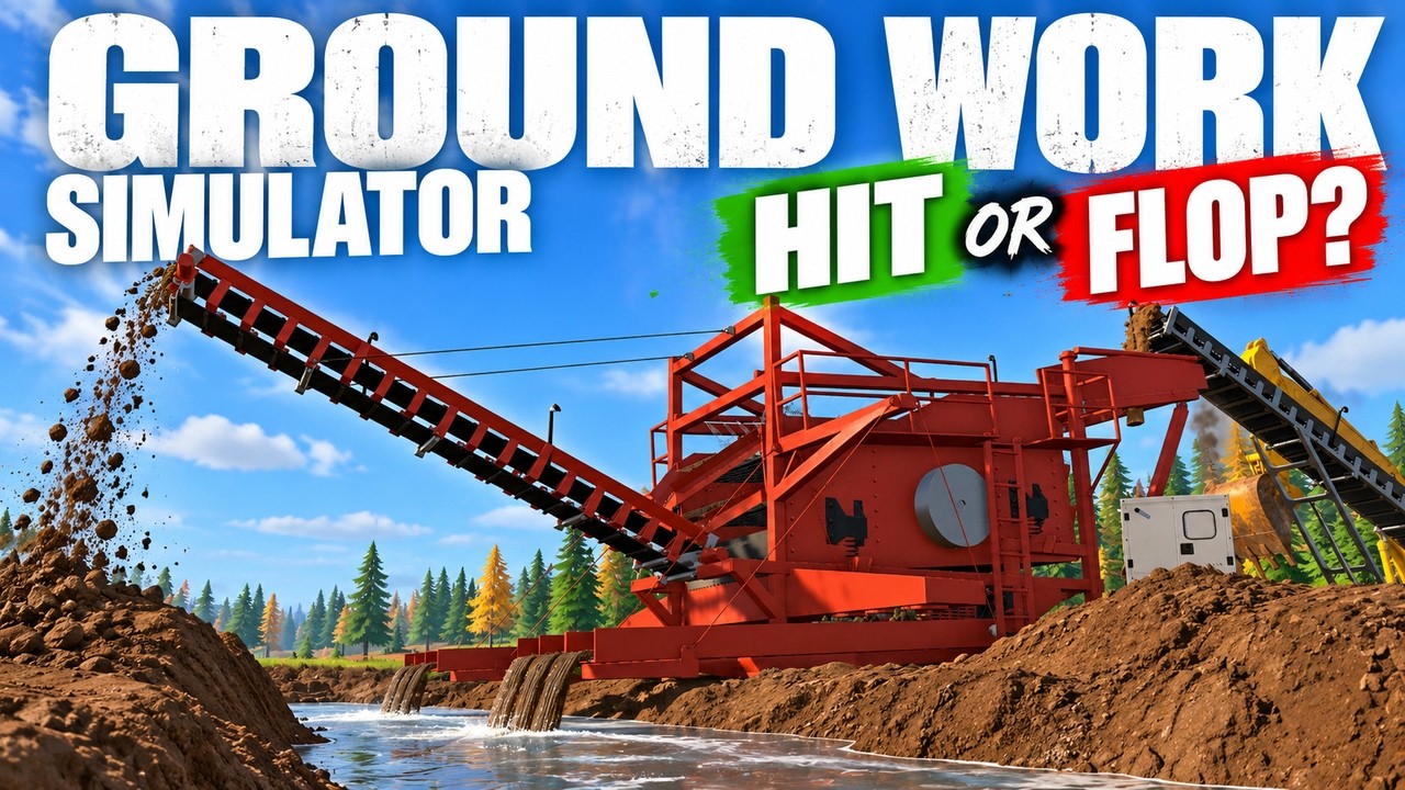 🔴LIVE: Groundwork Simulator Hit or Flop ?