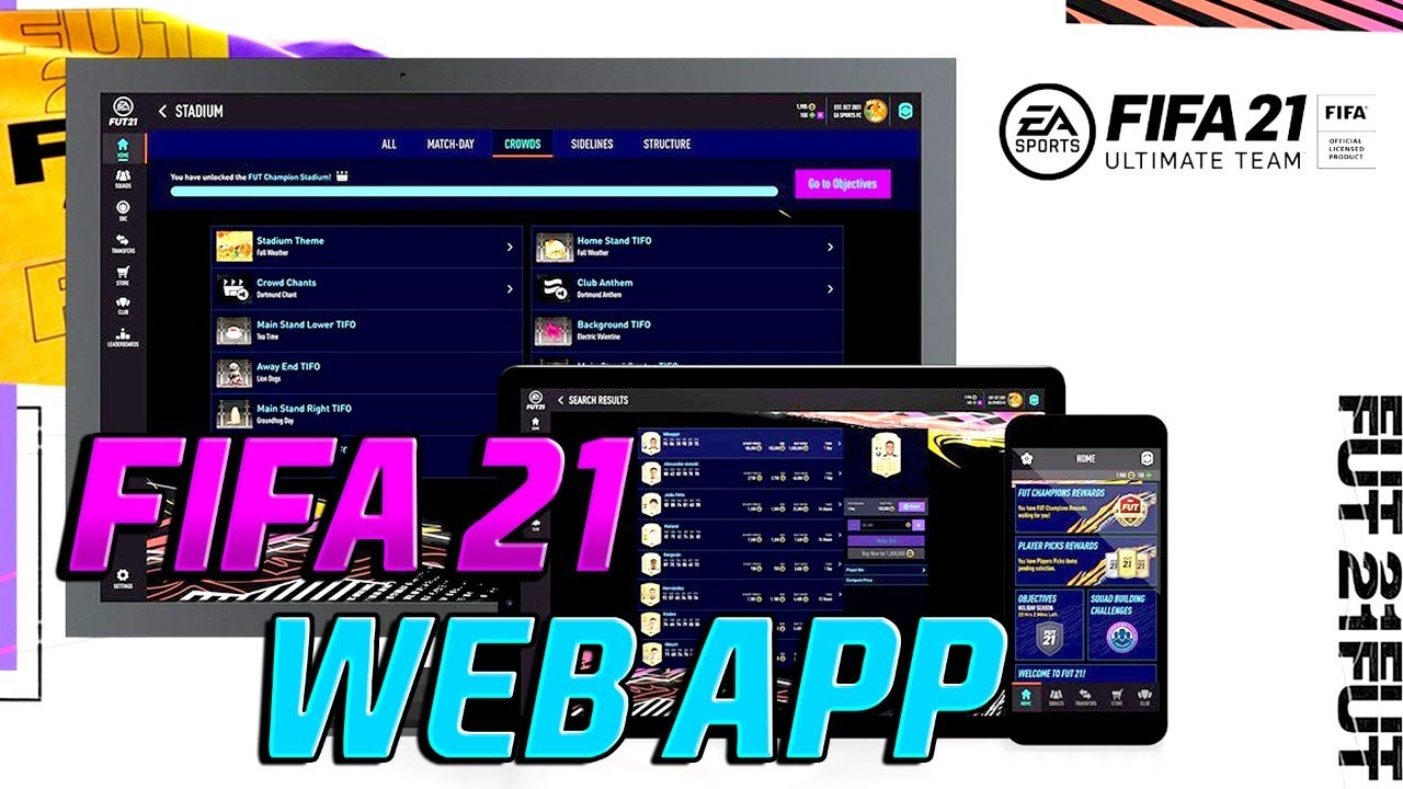 Fifa 21 Ultimate Team WEB APP is here!!