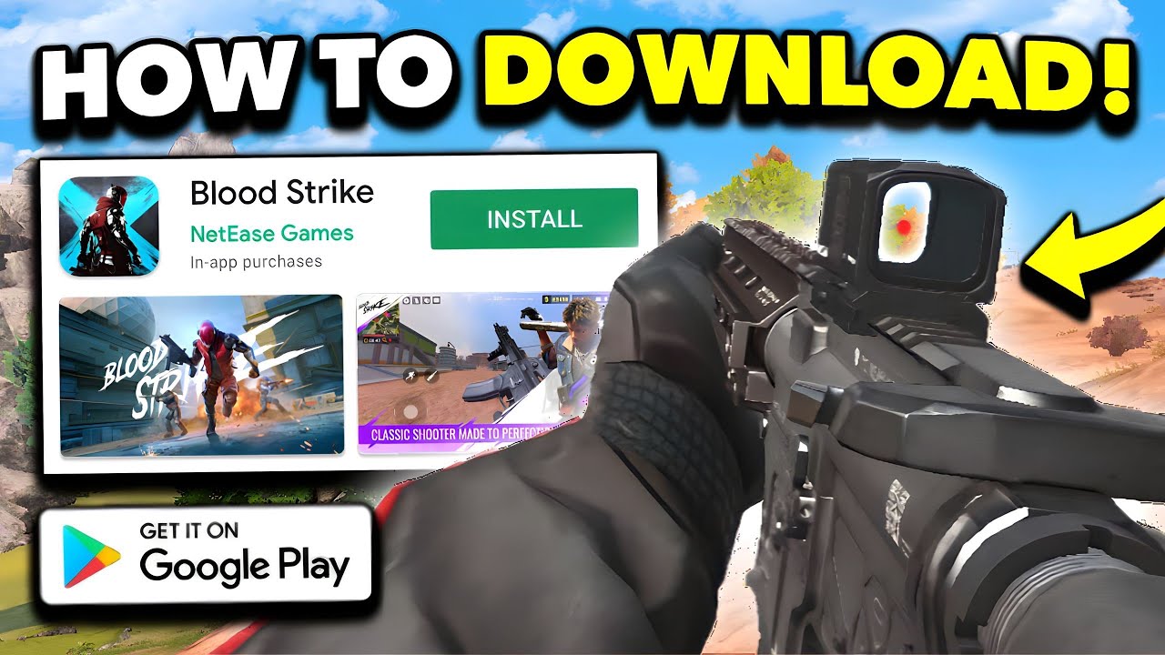 BLOOD STRIKE IS BACK! HOW TO DOWNLOAD! (EASY TUTORIAL + GAMEPLAY)