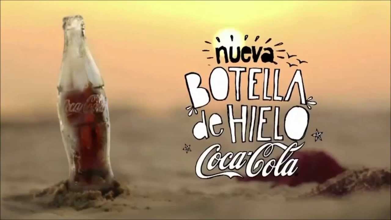 COCA COLA - Botella de Hielo Coca-Cola
