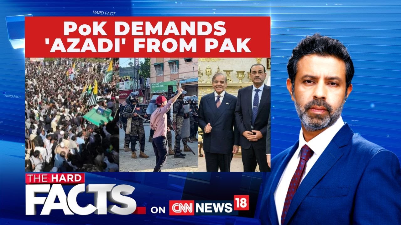Explained: How Massive Protests In Pok Have Put Pakistan On Edge | The Hard Facts | News18