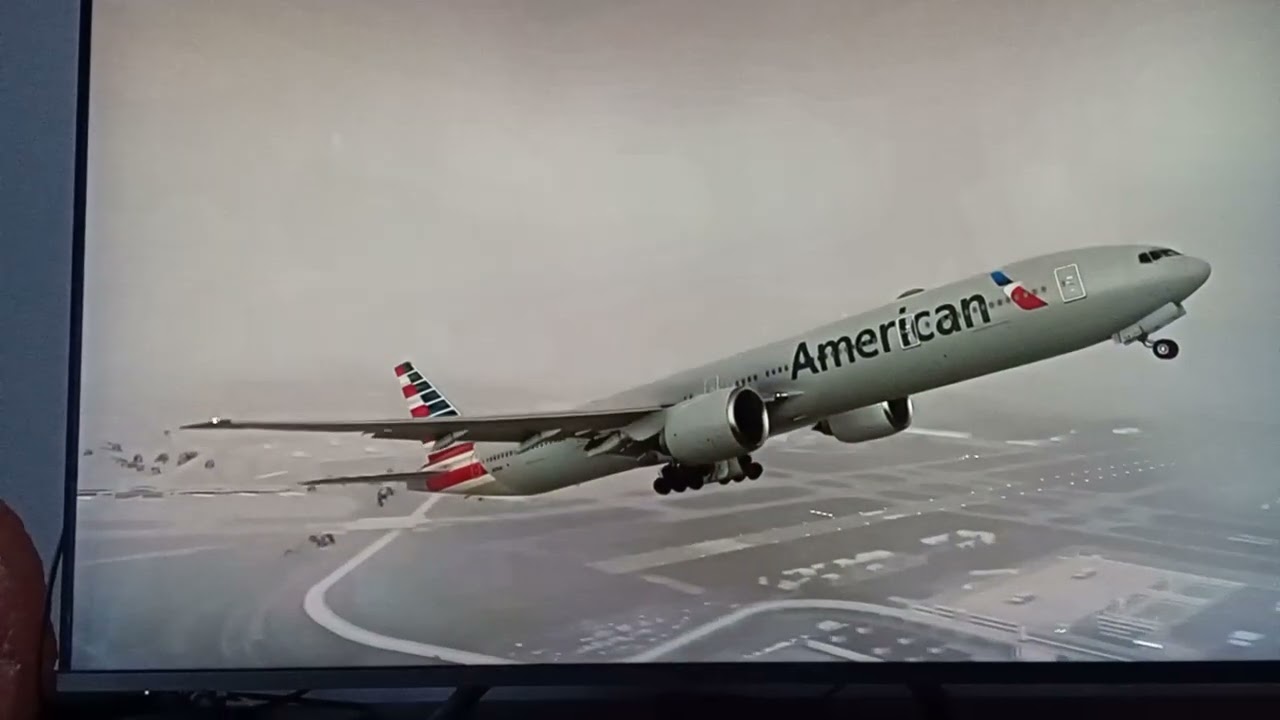 Amirican Airlines fligtsimulator