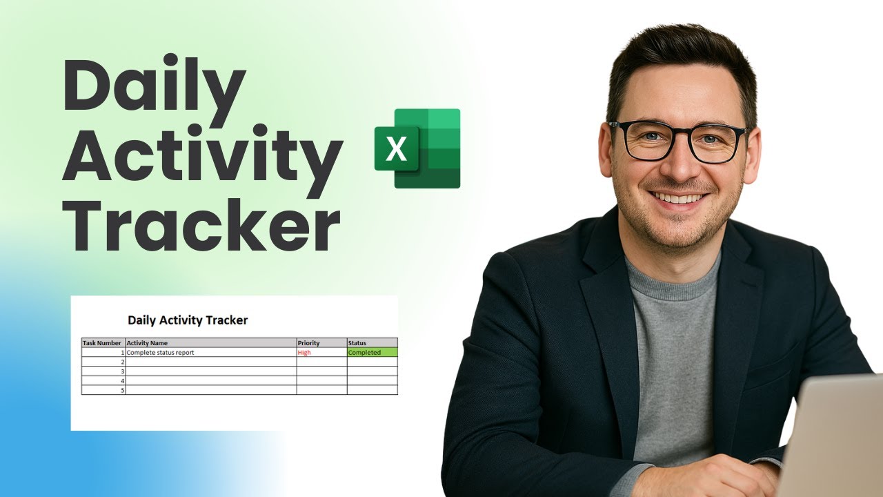 Daily Activity Tracker In Excel