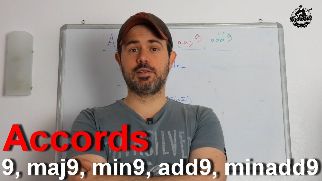 ♫ Différence entre les Accords 9, maj9, min9, add9 et minadd9