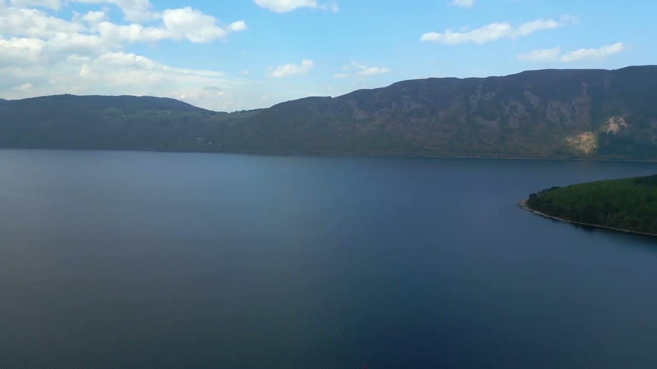 loch ness 1 mei 2024 drone footage