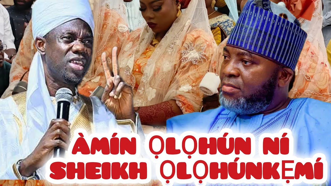 ÀMÍN ỌLỌHÚN NÍ SHEIKH ABDULLAHI ỌLỌHÚNKẸMÍ 😭🔥 | SHEIKH SULAIMAN FARUQ-ONIKIJIPA @ WEDDING LECTURE