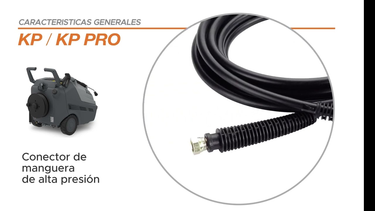 Hidrolavadora COMET KP Pro Classic 3.10 C2585AR  Caldera 150BAR Agua Caliente Industrial Profesional