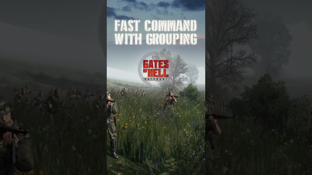 Move Fast with Groups - Gates Of Hell Ostfront Tutorial #gatesofhell #ww2games #gatesofhellostfront