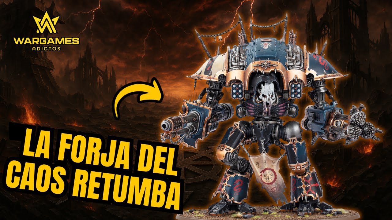 ¡El Nuevo Códex de los Caballeros del Caos Está Aquí! WARHAMMER 40K