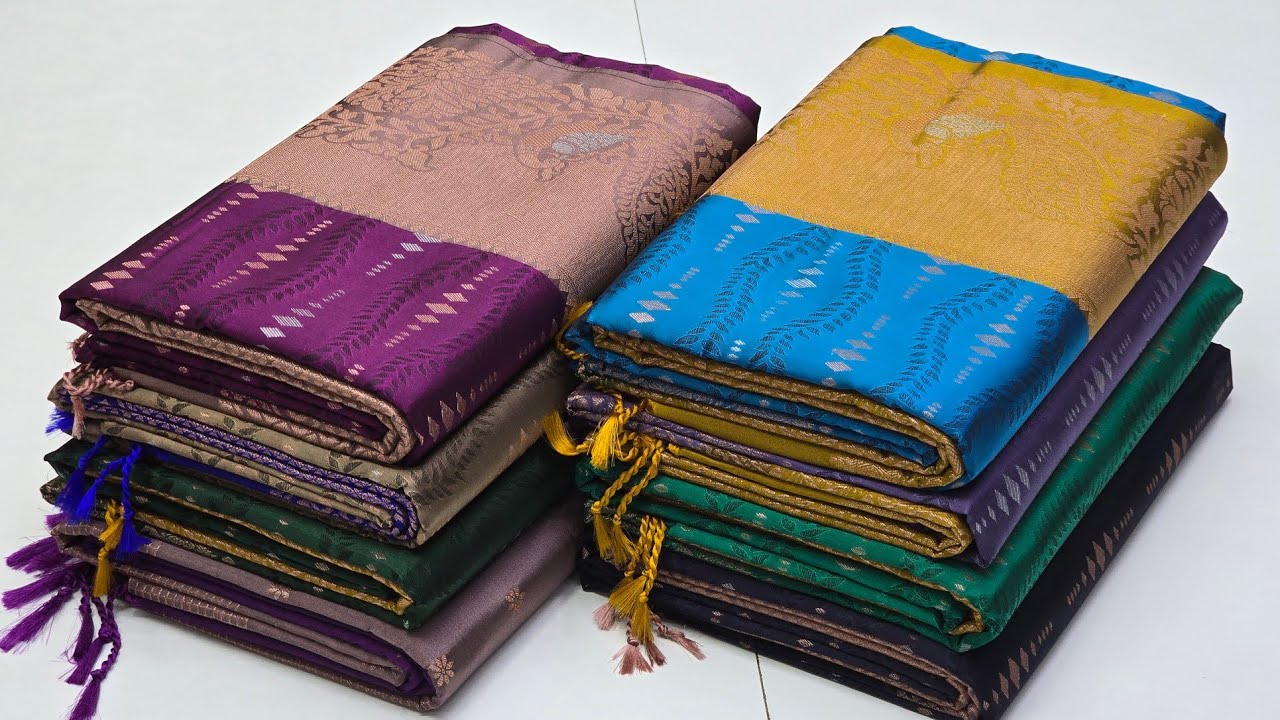 New Model Semi Silk Sarees || Online Shopping || Budget Friendly || Function Wear  || Sirumugai 