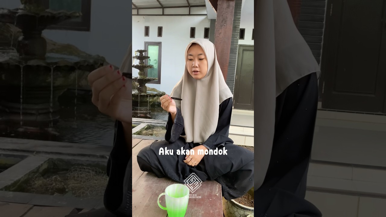 Mondok emang berat, tapi insyaallah terarah #santrikeren #ppalfurqonpaceh #alfurqonpaceh
