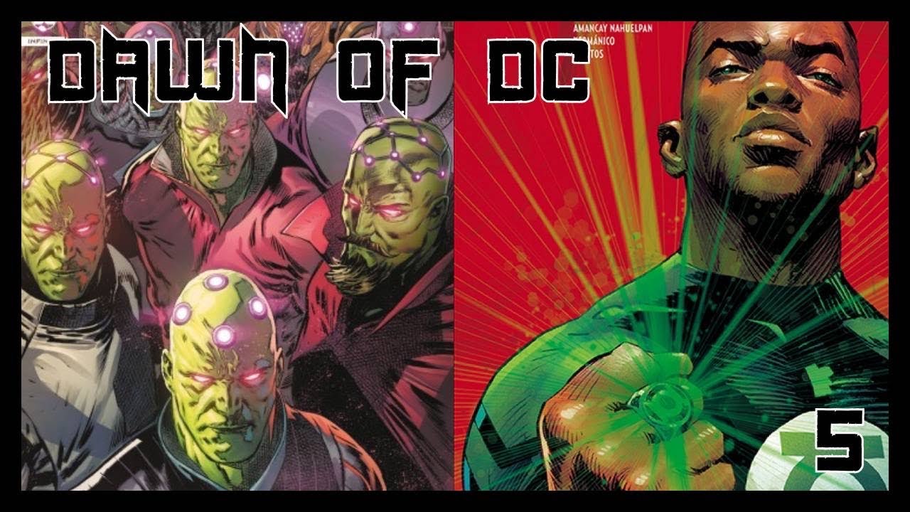 LES COMICS DAWN OF DC N°5 : DAWN OF GREEN LANTERN ET DAWN OF SUPERMAN