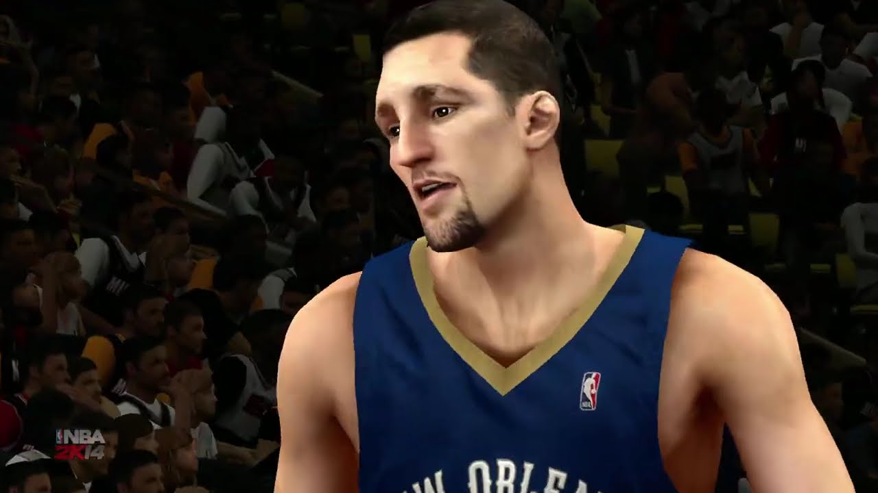 NBA 2K14 - 2 Player Gameplay pt1