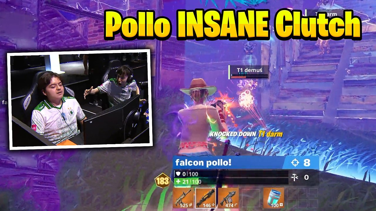 Pollo CLUTCHES Up in FNCS Summit Finals 😱