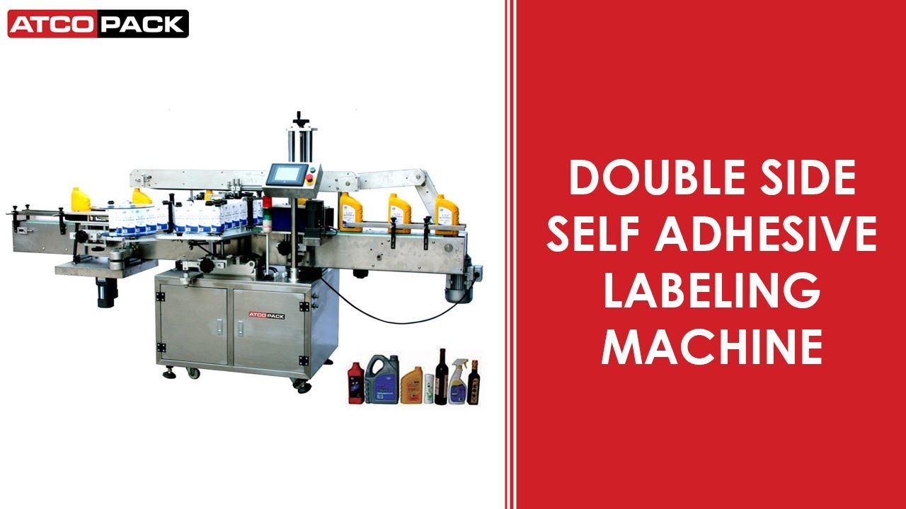 Double Side Self Adhesive Labeling Machine - ATCOPACK