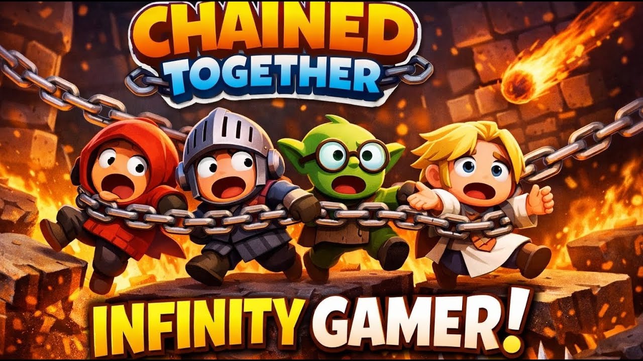 Chained Together With Friends — Don’t Fall! 🔥Tamil || Fun