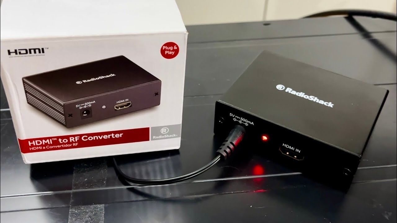 Konwerter HDMI na RF / Modulator RF Radio Shack 1500664