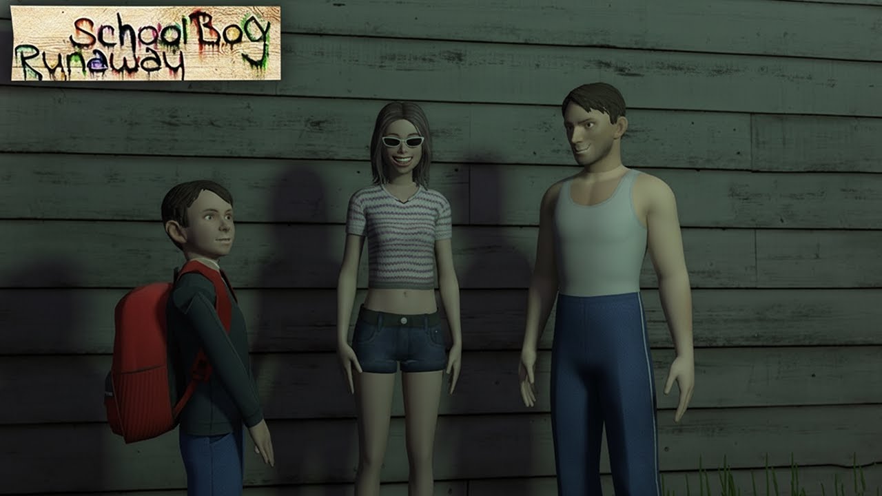 НИКОГДА НЕ ИГРАЙ В СКУЛБОЙ В 3 ЧАСА НОЧИ 😱💀 | SchoolBoy Runaway