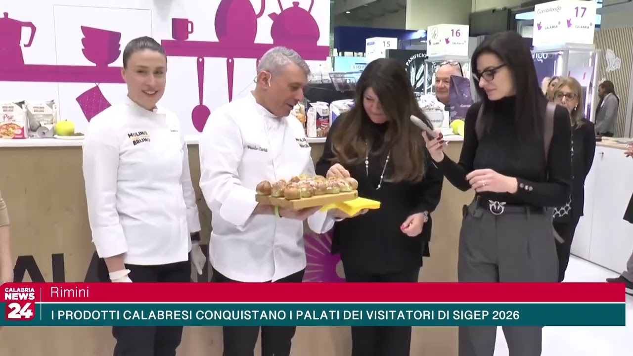 I prodotti calabresi conquistano i palati dei visitatori di Sigep 2026