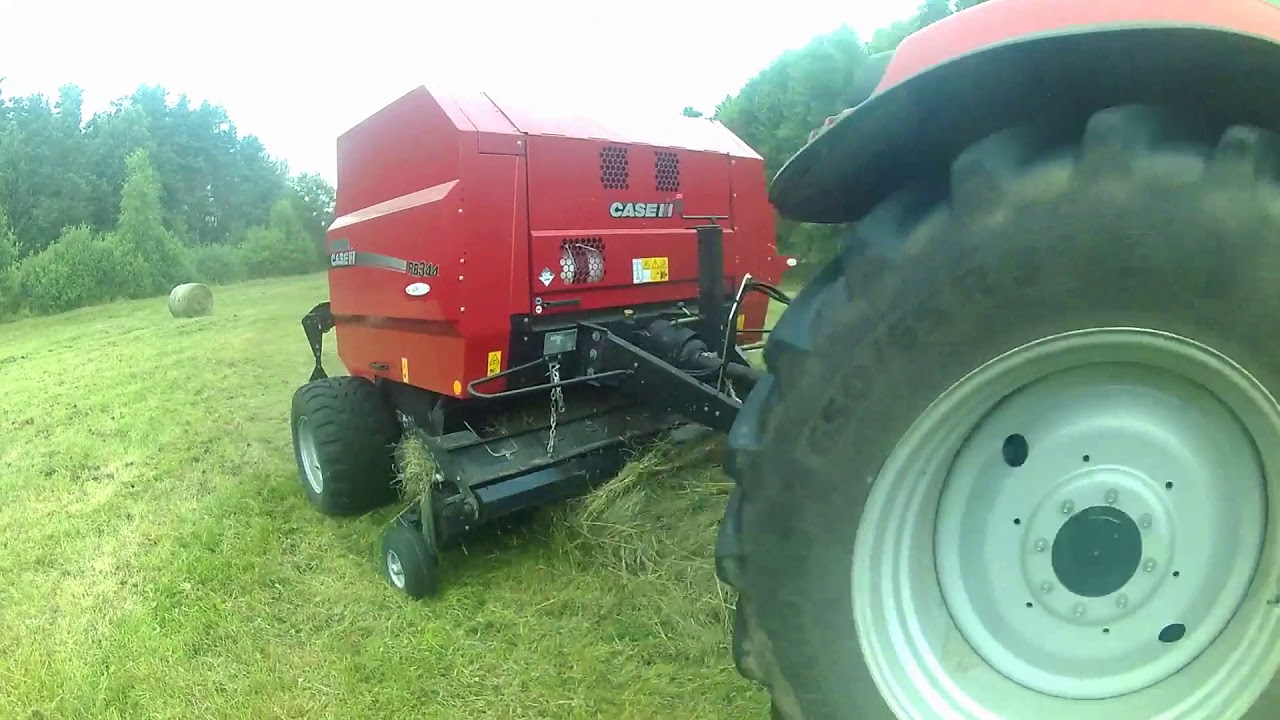 Sianokosy 2019 Nowy nabytek Case RB 344 & Case PUMA 150 😀