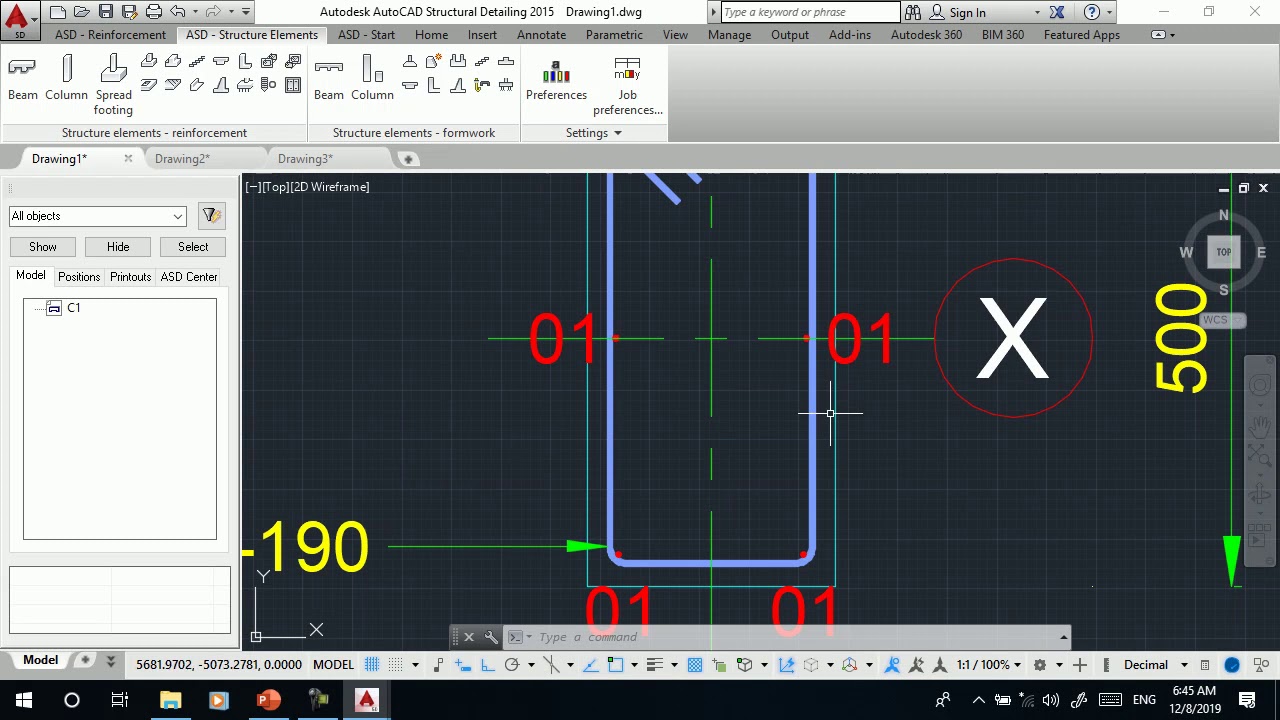 المحاضرة 1-1 ( BIM ( Course in AutoCAD Structural Detailing 2015