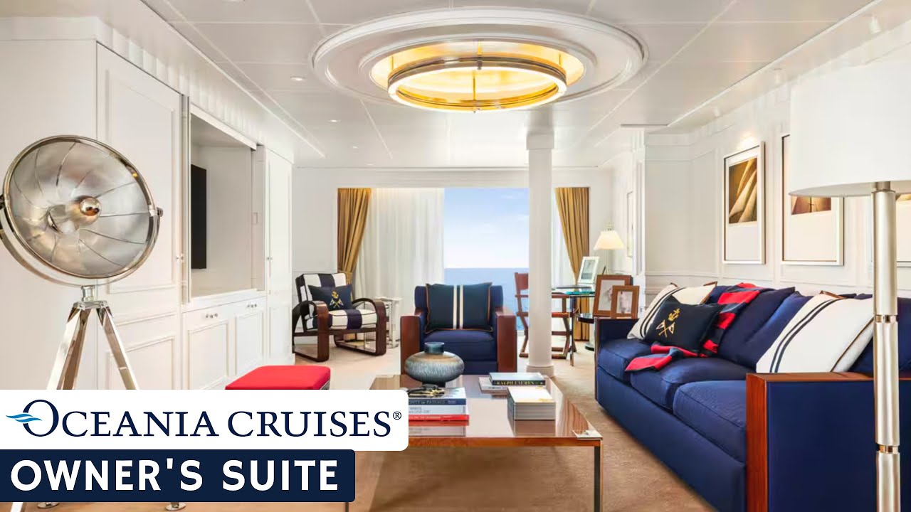 Oceania Allura | Owner's Suite Full Walkthrough Tour & Review | 4K