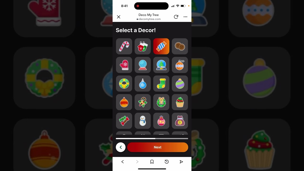 Deco My Tree app - viral Christmas app - what is it & how to use it