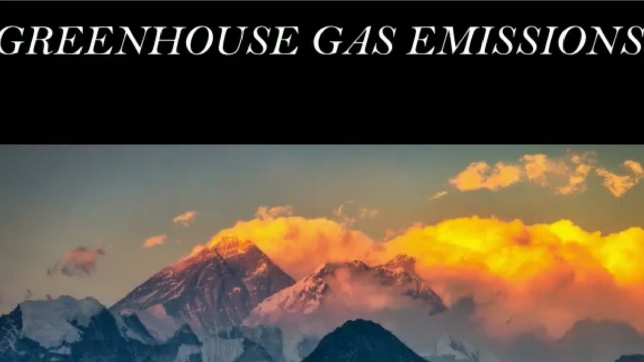 A173854 Short Animation Video Clip Greenhouse Gas Emissions (Ethics)