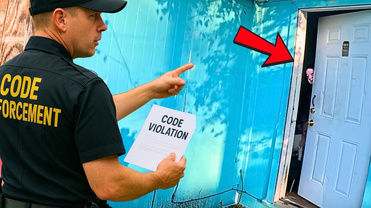 She was being THREATENED by CODE ENFORCEMENT