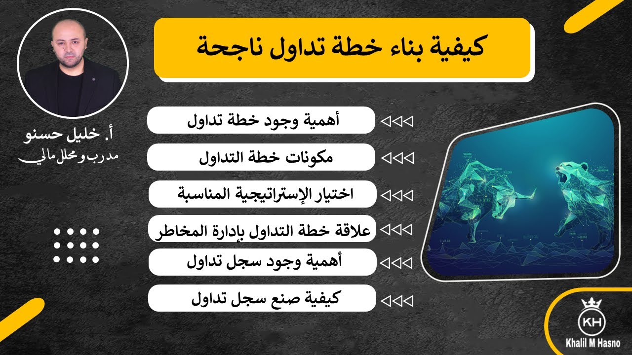 كيفية بناء خطة تداول ناجحة