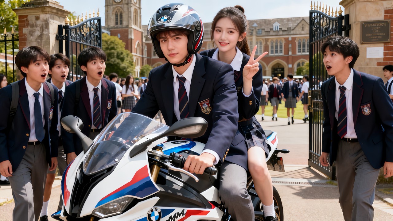 開學第一天就被全校同學嘲諷，坐個三輪車也敢上貴族學校！殊不知他是身價千億的首富獨生子，一個電話保鏢、現金齊刷刷打臉衆人~ #全集 #逆袭 #爽剧 #豪门 #shortdramas