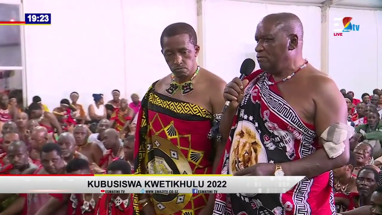 Chief Mnisi has been presented to HIS MAJESTY KING MSWATI III