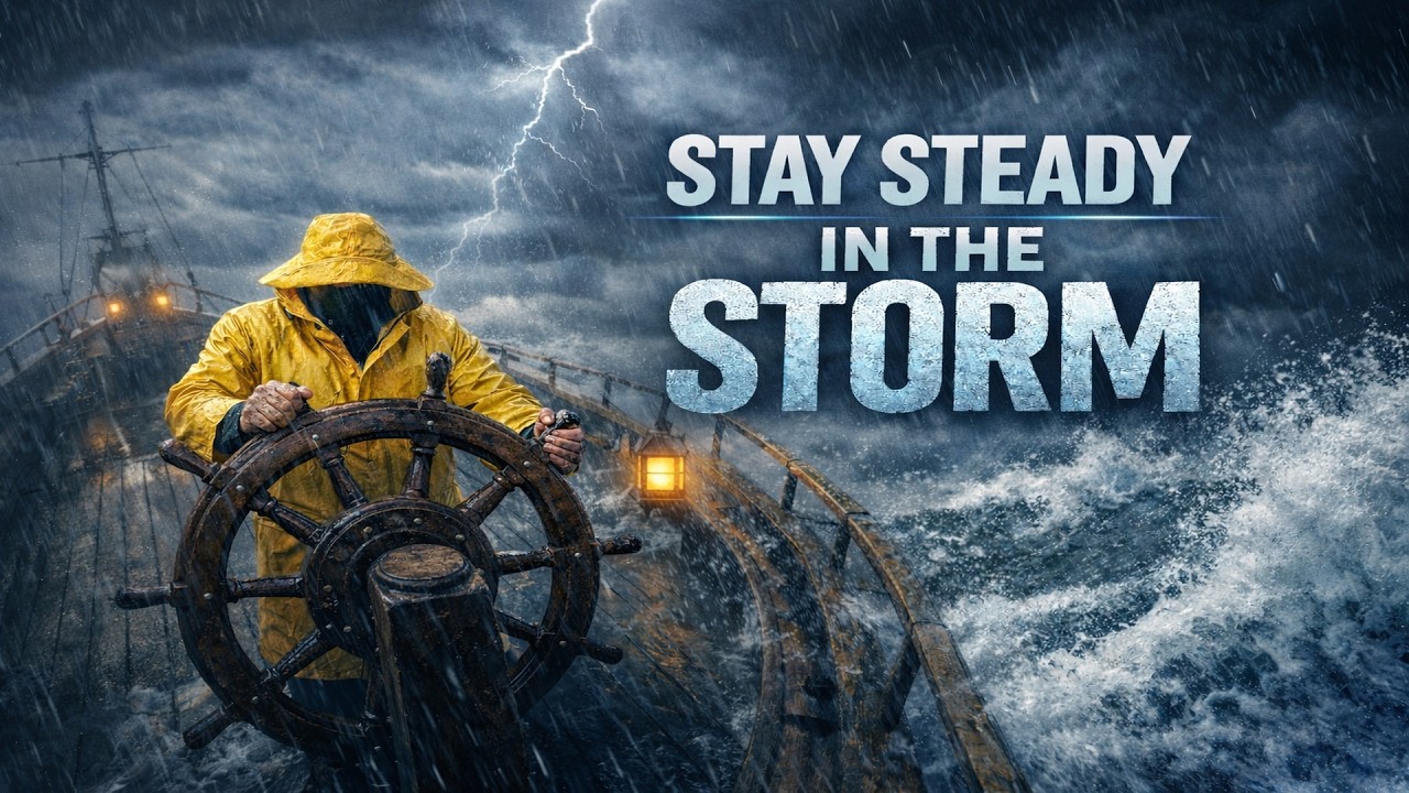 Stay Steady in The Storm // Ronald L. Diggs