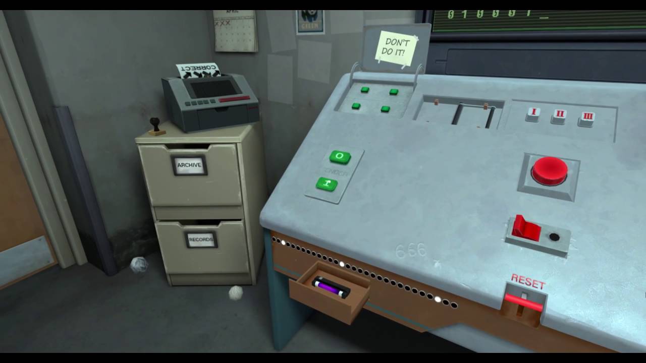 [PDTA VR] Probando Please, Don't Touch Anything VR en Oculus Rift