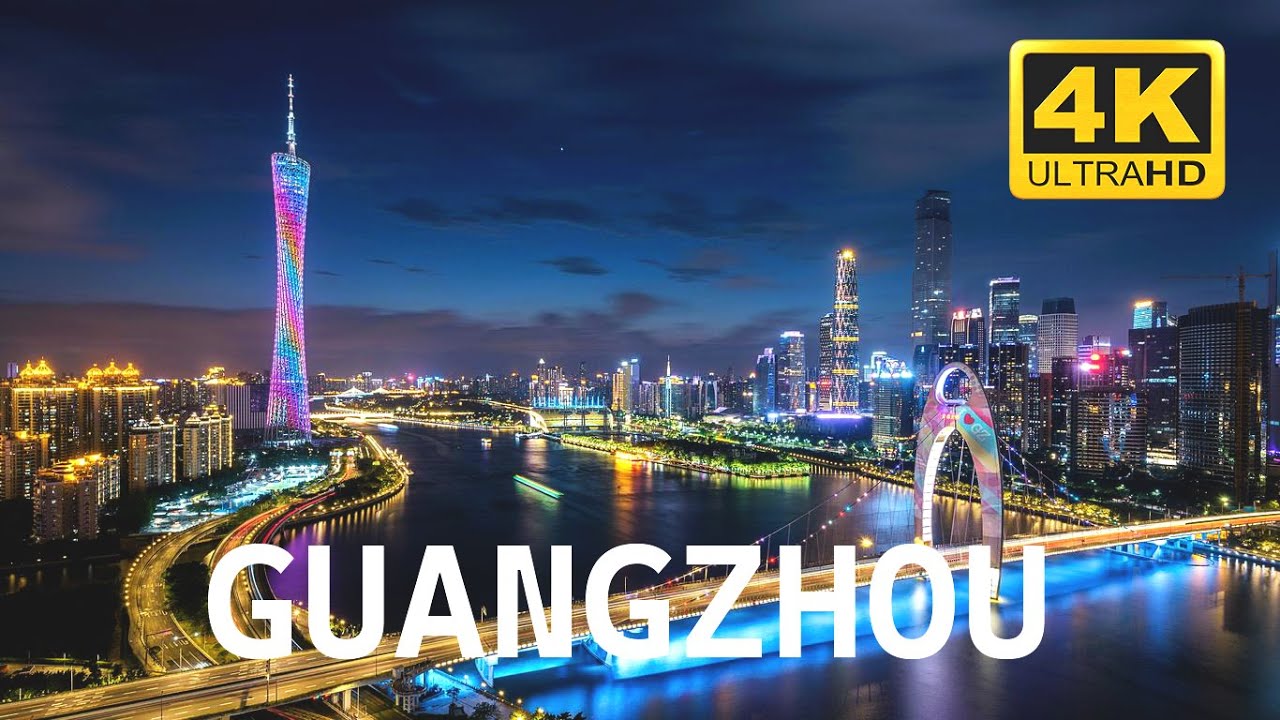 Beauty of Guangzhou(Canton), China in 4K-Guangdong Province-| World in 4K